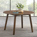 Keiki Walnut Round Dining Table - Ornate Home