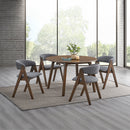 Keiki Walnut Side Chair (Set Of 2) - Ornate Home