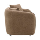 Keith Brown Chenille Loveseat w/2 Pillows - Ornate Home