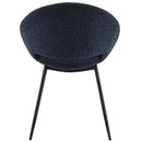 Klaus Navy/Black Side Chair (Set of 2) - Ornate Home