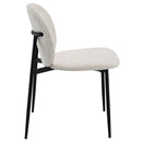 Klaus White/Black Side Chair (Set of 2) - Ornate Home