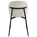 Klaus White/Black Side Chair (Set of 2) - Ornate Home