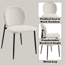 Klaus White/Black Side Chair (Set of 2) - Ornate Home
