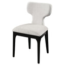 Koen Beige/Black Upholstered Side Chair (Set of 2) - Ornate Home