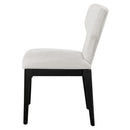 Koen Beige/Black Upholstered Side Chair (Set of 2) - Ornate Home