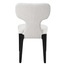 Koen Beige/Black Upholstered Side Chair (Set of 2) - Ornate Home