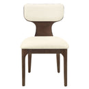 Koen Beige/Brown Oak Side Chair (Set of 2) - Ornate Home