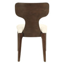 Koen Beige/Brown Oak Side Chair (Set of 2) - Ornate Home