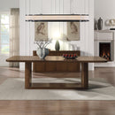Koen Brown Oak Rectangular Dining Table - Ornate Home
