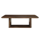 Koen Brown Oak Rectangular Dining Table - Ornate Home