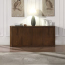 Koen Brown Oak Server - Ornate Home