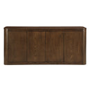 Koen Brown Oak Server - Ornate Home
