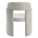 Kyree Chenille/Walnut Arm Chair (Set of 2) - Ornate Home