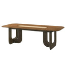 Kyree Walnut Dining Table - Ornate Home