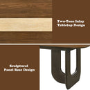 Kyree Walnut Dining Table - Ornate Home