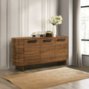 Kyree Walnut Server - Ornate Home