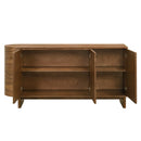 Kyree Walnut Server - Ornate Home