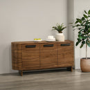 Kyree Walnut Server - Ornate Home