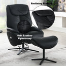 Labonita Gray Motıon Accent Chair W/Swivel & Ottoman - Ornate Home