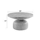 Laddie Gray Coffee Table - Ornate Home