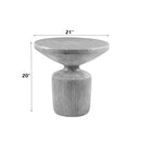 Laddie Gray End Table - Ornate Home