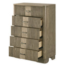 Lakkari Antique Oak Chest - Ornate Home
