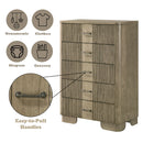 Lakkari Antique Oak Chest - Ornate Home