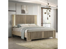 Lakkari Antique Oak Eastern King Bed - Ornate Home