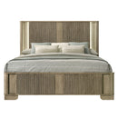Lakkari Antique Oak Eastern King Bed - Ornate Home