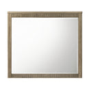 Lakkari Antique Oak Mirror - Ornate Home