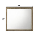 Lakkari Antique Oak Mirror - Ornate Home