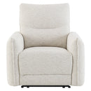 Lalisa Cream Power Motion Recliner - Ornate Home