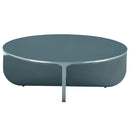 Lamond Teal High Gloss Coffee Table - Ornate Home