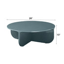 Lamond Teal High Gloss Coffee Table - Ornate Home