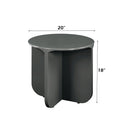 Lamond Teal High Gloss End Table - Ornate Home