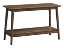 Lamonte Walnut Sofa Table w/Shelf - Ornate Home