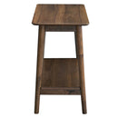 Lamonte Walnut Sofa Table w/Shelf - Ornate Home