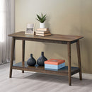 Lamonte Walnut Sofa Table w/Shelf - Ornate Home