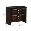 Lancaster Espresso Nightstand - Ornate Home