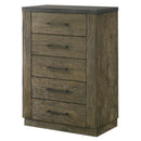 Lance Distressed Oak Chest - Ornate Home