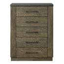 Lance Distressed Oak Chest - Ornate Home