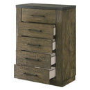 Lance Distressed Oak Chest - Ornate Home