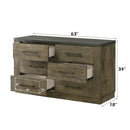 Lance Distressed Oak Dresser - Ornate Home