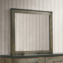 Lance Distressed Oak Mirror - Ornate Home