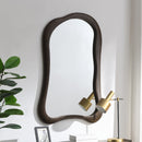 Lanza Dark Walnut Aceent Mirror - Ornate Home