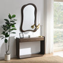 Lanza Dark Walnut Aceent Mirror - Ornate Home