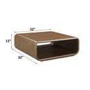 Lanza Dark Walnut Coffee Table - Ornate Home