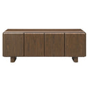 Lanza Dark Walnut Console Table - Ornate Home