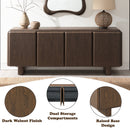 Lanza Dark Walnut Console Table - Ornate Home