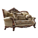 Latisha Loveseat w/ 6 Pillows - Ornate Home